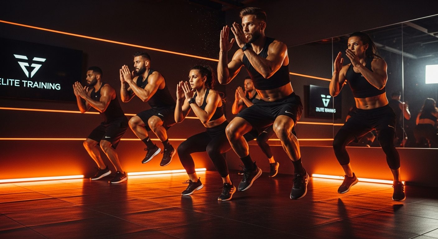 Treino em grupo FitPulse