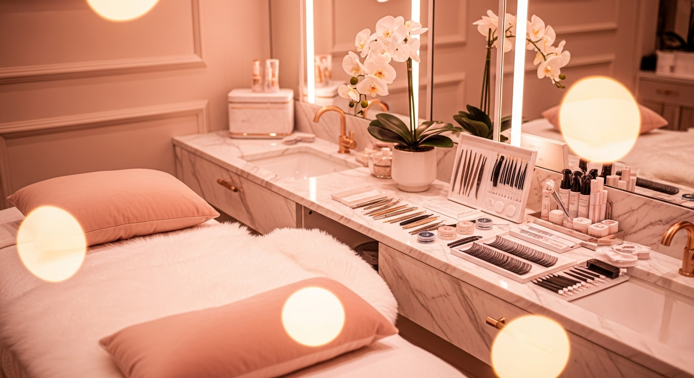 Interior do Vellie Studio — ambiente premium de estética